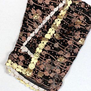 Vintage Printed Butterfly Throw Blanket Room Scarf